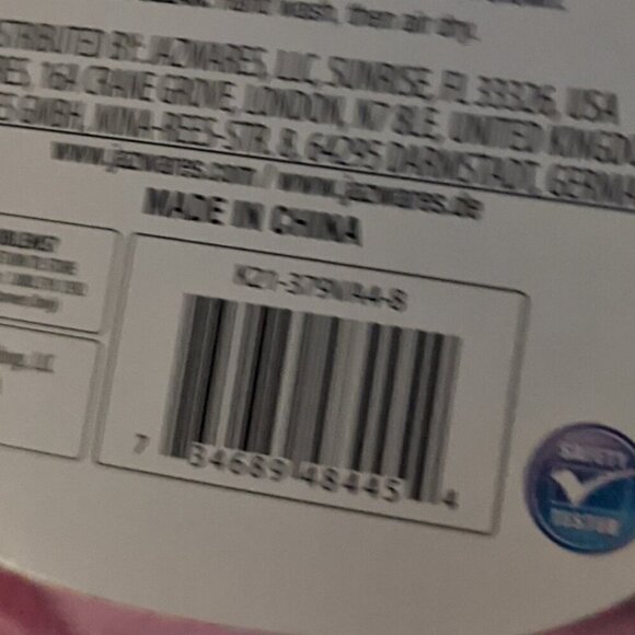 NWT 8" Fay Fox Squishmallows Lavender Tie-Dye Plush Animal Easter Spring Gift - Picture 6 of 6